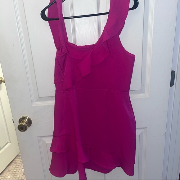 Express Fuchsia Sleeveless Dress - Picture 3 of 3